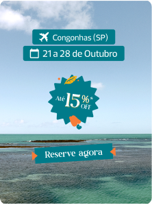 Pacote com hospedagem e aéreo