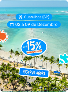 Pacote com hospedagem e aéreo